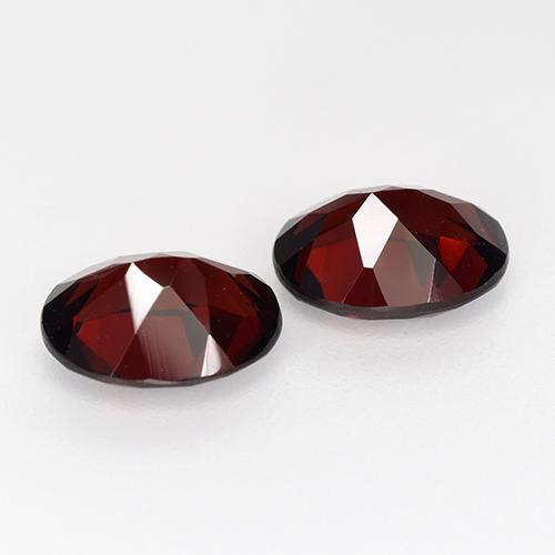 4,63 ct natürliche roter Pyrop-Edelsteine, Oval Schliff, VVS-VS