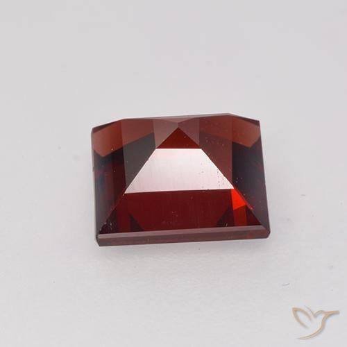 9,17 ctw natürlicher tiefrot Pyrop-Granat, Quadrat, VVS-VS