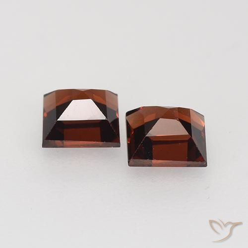 1,02 ct natürliche roter Pyrop-Edelsteine, Quadrat, VVS-VS