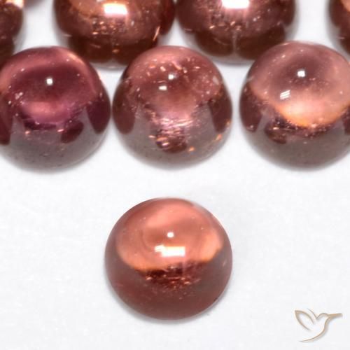 9,17 ctw natürlicher Hellrot Pyrop-Granat, Runden, Transparent