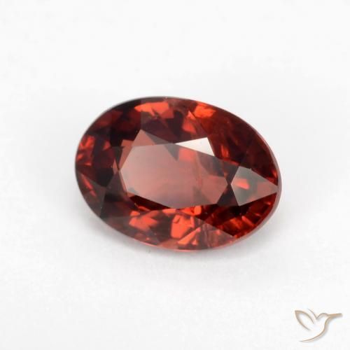 9,17 ctw natürlicher Johannisbeere Rot Pyrop-Granat, Oval, VS-SI