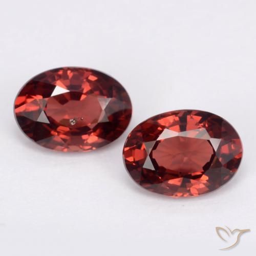 2,11 ct natürliche roter Pyrop-Edelsteine, Oval Schliff, VS