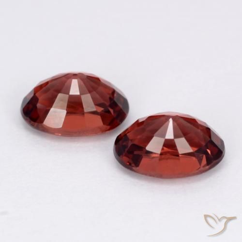 2.20 ct natürliche tiefrot Pyrop-Granat-Edelsteine, Oval, VVS-VS