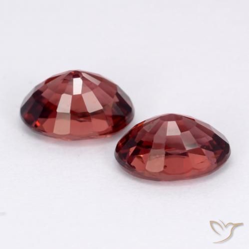 2.36 ct natürliche tiefrot Pyrop-Granat-Edelsteine, Oval, VS