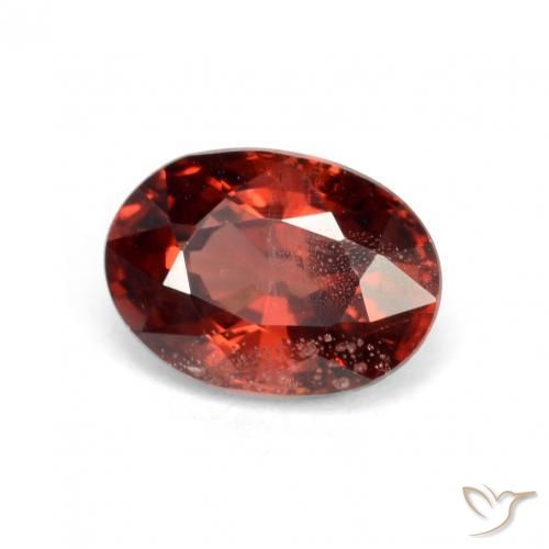 9,17 ctw natürlicher dunkelrot Pyrop-Granat, Oval, VS-SI