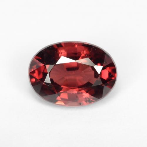 1,11 ctw natürlicher roter Pyrop, Oval Schliff, VVS-VS