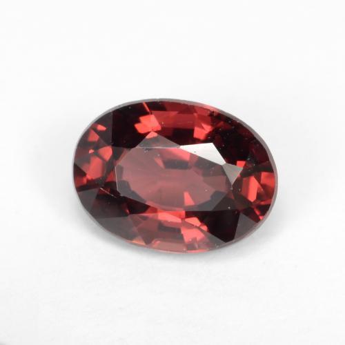 1,11 ctw natürlicher roter Pyrop, Oval Schliff, VVS-VS