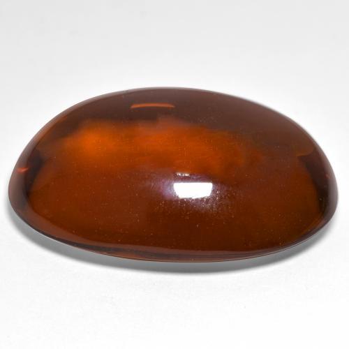 9,17 ctw natürlicher Mittelrot Pyrop-Granat, Oval, Transparent