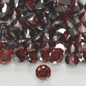 3,97 ct natürliche roter Pyrop-Edelsteine, Rundschliff, VVS-VS
