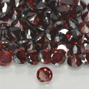 3,97 ct natürliche roter Pyrop-Edelsteine, Rundschliff, VVS-VS