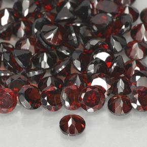 3,97 ct natürliche roter Pyrop-Edelsteine, Rundschliff, VVS-VS