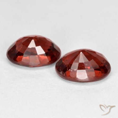 2.33 ct natürliche Johannisbeere Rot Pyrop-Granat-Edelsteine, Oval, VS