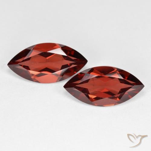 3.99ctw Natürlicher Johannisbeere Rot Pyrop-Granat, Marquise, VVS