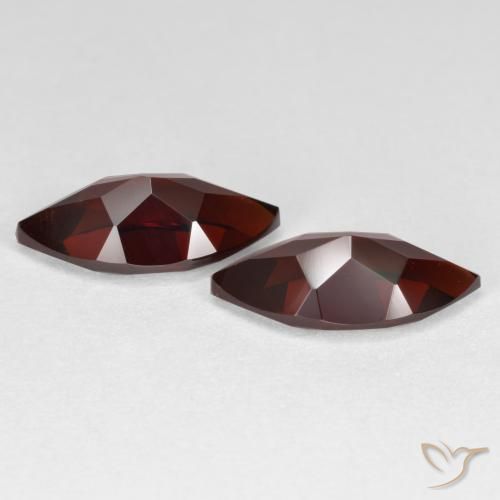 4.58 ct natürliche dunkelrot Pyrop-Granat-Edelsteine, Marquise, VVS