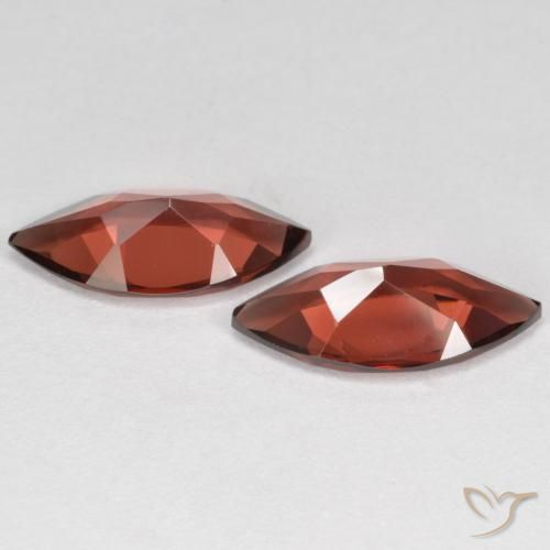 3.49 ct natürliche Sangria Rot Pyrop-Granat-Edelsteine, Marquise, VVS
