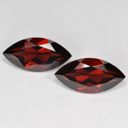 4,47 ct natürliche roter Pyrop-Edelsteine, Marquise, VVS