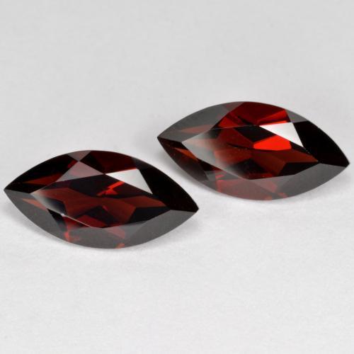 4,47 ct natürliche roter Pyrop-Edelsteine, Marquise, VVS