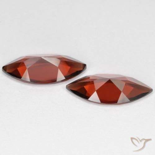 3.20 ct natürliche tiefrot Pyrop-Granat-Edelsteine, Marquise, VVS