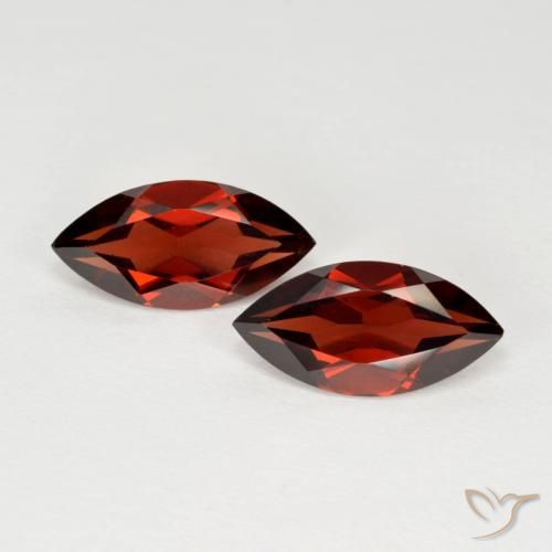 4.03ctw Natürlicher Johannisbeere Rot Pyrop-Granat, Marquise, VVS-VS