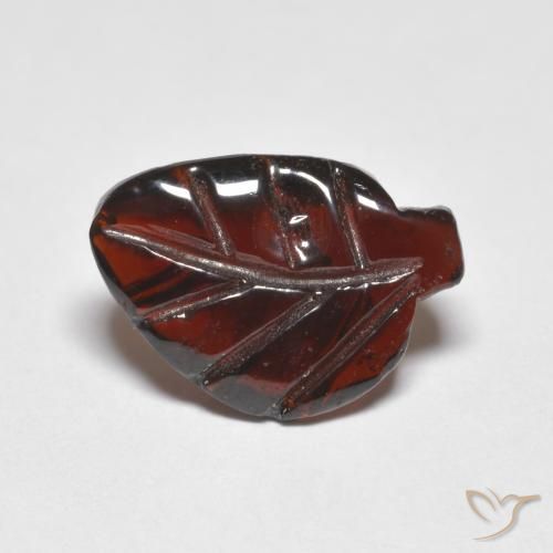 3.64ct Natürlicher tiefrot Pyrop-Granat, Fantasie, Transparent