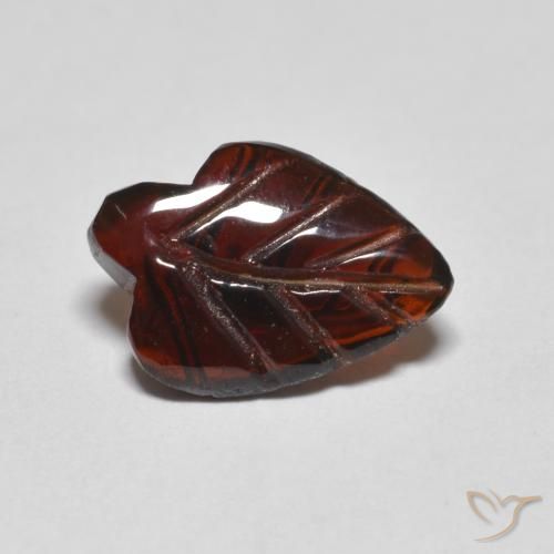 2.95ct Natürlicher dunkelrot Pyrop-Granat, Fantasie, Transparent