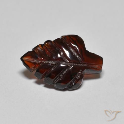 3.07ct Natürlicher tiefrot Pyrop-Granat, Fantasie, Transparent
