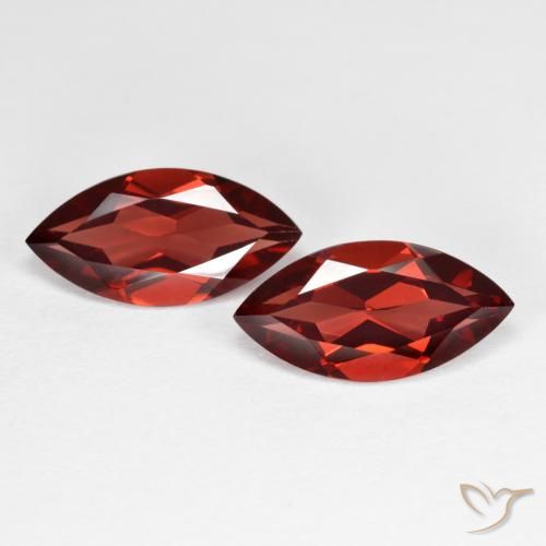 4.23ctw Natürlicher tiefrot Pyrop-Granat, Marquise, VVS-VS