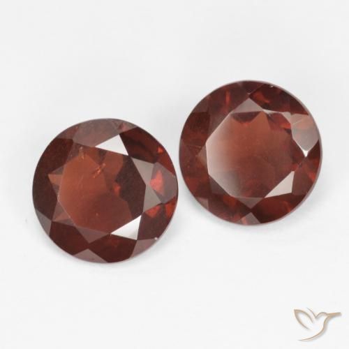 1,63 ct natürliche roter Pyrop-Edelsteine, Rundschliff, VS