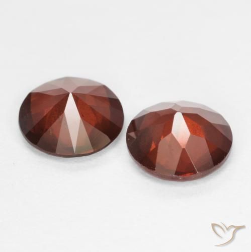 1,63 ct natürliche roter Pyrop-Edelsteine, Rundschliff, VS