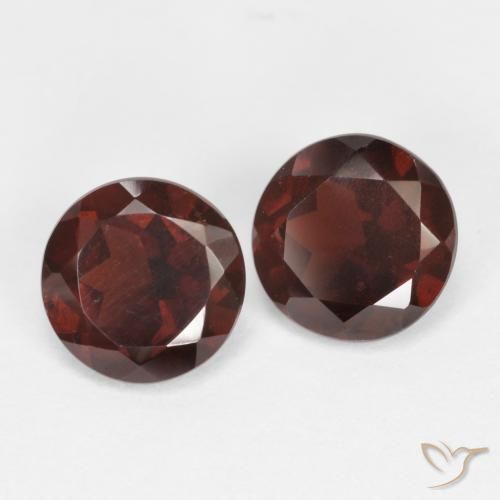 1,85 ct natürliche roter Pyrop-Edelsteine, Rundschliff, VS