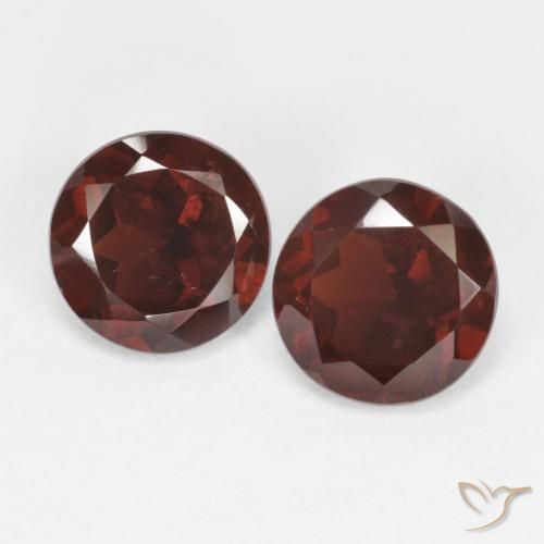 1,85 ct natürliche roter Pyrop-Edelsteine, Rundschliff, VS