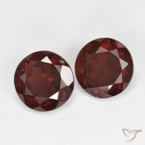 1.77 ct natürliche Sangria Rot Pyrop-Granat-Edelsteine, Runden, VS