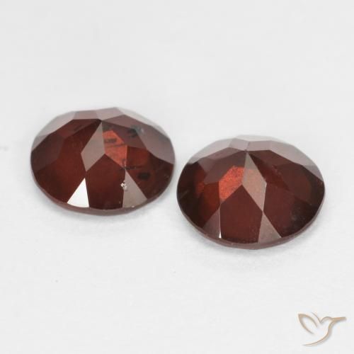 1.77 ct natürliche Sangria Rot Pyrop-Granat-Edelsteine, Runden, VS