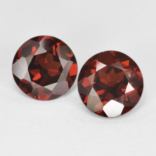 1,69 ct natürliche roter Pyrop-Edelsteine, Rundschliff, VS