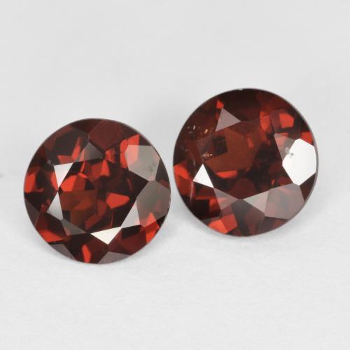 1,69 ct natürliche roter Pyrop-Edelsteine, Rundschliff, VS