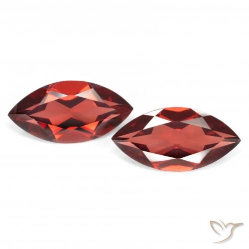 4.07ctw Natürlicher Johannisbeere Rot Pyrop-Granat, Marquise, VVS-VS