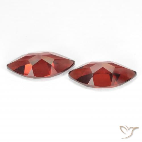 4.41 ct natürliche Johannisbeere Rot Pyrop-Granat-Edelsteine, Marquise, VVS-VS