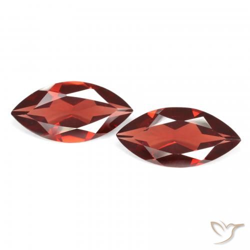 3.43ctw Natürlicher Sangria Rot Pyrop-Granat, Marquise, VVS-VS