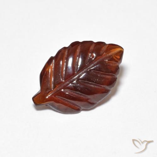 2.28ct Natürlicher rötlich-orange Pyrop-Granat, Fantasie, Lichtdurchlässig