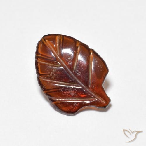 1.71ct Natürlicher rötlich-orange Pyrop-Granat, Fantasie, Lichtdurchlässig