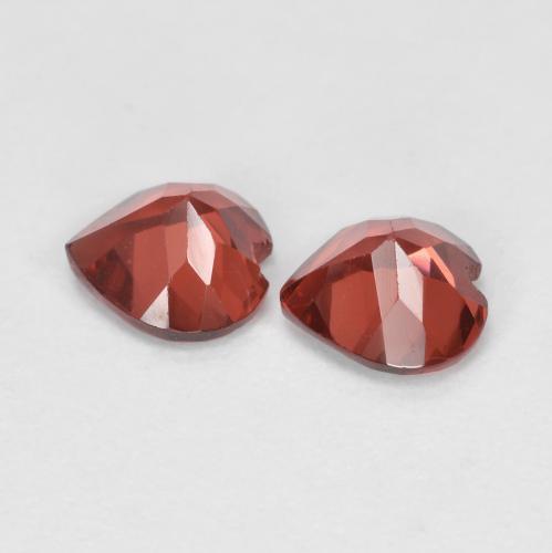 1,11 ct natürliche roter Pyrop-Edelsteine, Herzform, VVS-VS