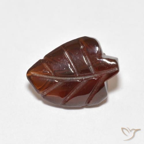 3.61ct Natürlicher rötlich-orange Pyrop-Granat, Fantasie, Lichtdurchlässig