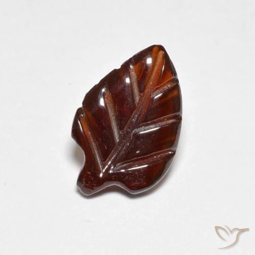 2.09ct Natürlicher rötlich-orange Pyrop-Granat, Fantasie, Lichtdurchlässig