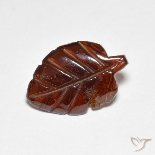 2.89ct Natürlicher rötlich-orange Pyrop-Granat, Fantasie, Lichtdurchlässig