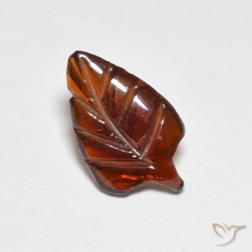 1.97ct Natürlicher Dunkelorange Pyrop-Granat, Fantasie, Lichtdurchlässig