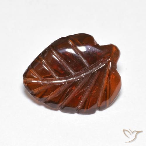 3.24ct Natürlicher tieforange Pyrop-Granat, Fantasie, Lichtdurchlässig