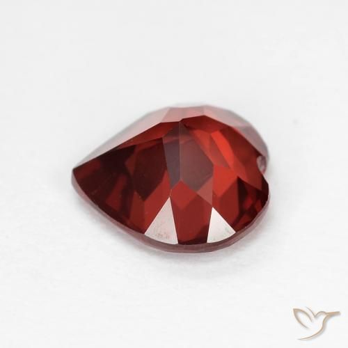 9,17 ctw natürlicher Johannisbeere Rot Pyrop-Granat, Herz, VVS