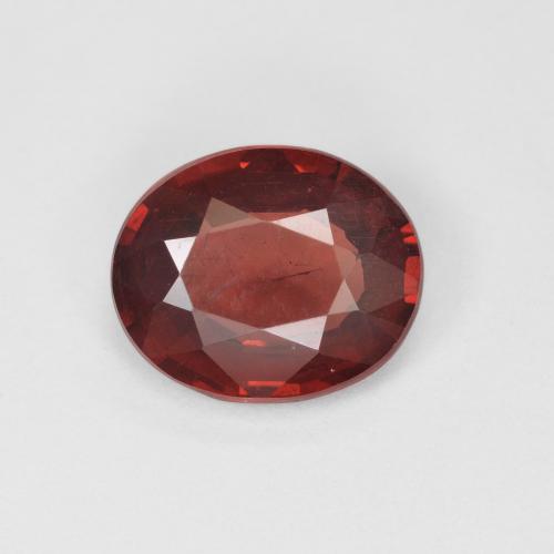 2,01 ctw natürlicher roter Pyrop, Oval Schliff, VS-SI
