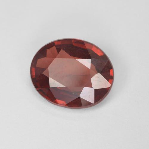 2,01 ctw natürlicher roter Pyrop, Oval Schliff, VS-SI