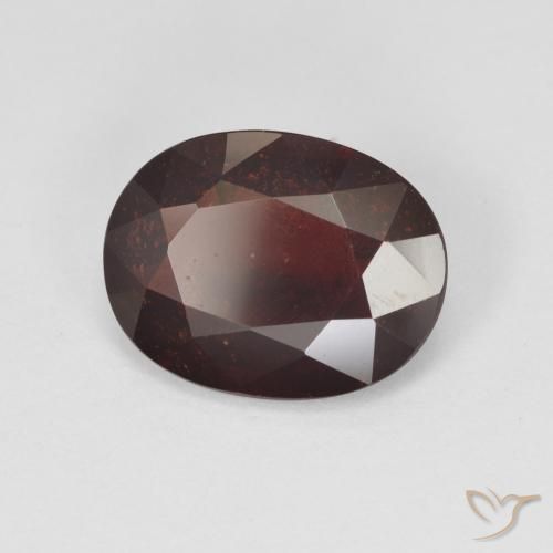 9,17 ctw natürlicher tiefrot Pyrop-Granat, Oval, VS